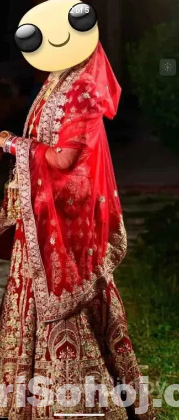 Red Bridal Lehenga